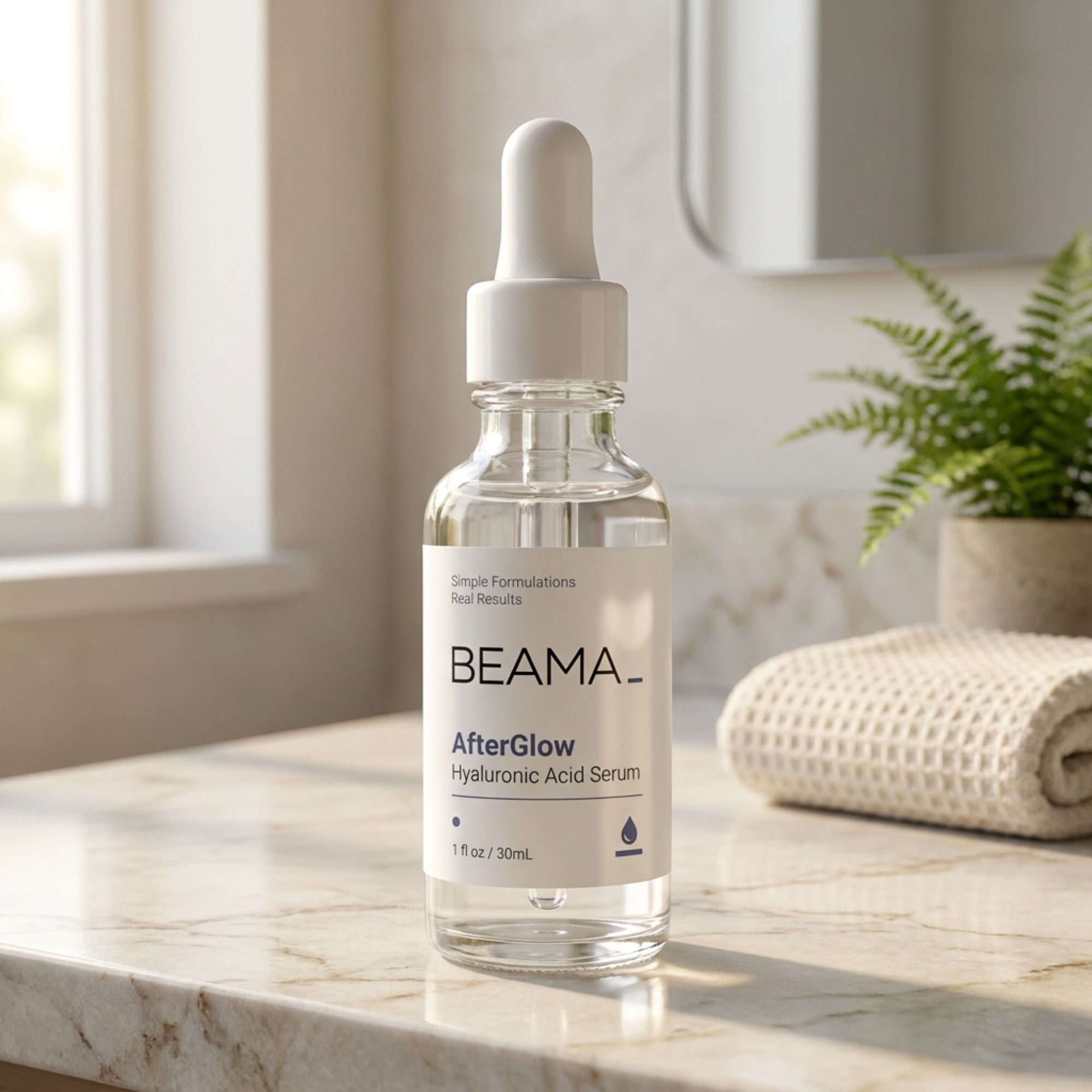 BEAMA AfterGlow Hyaluronic Acid Serum